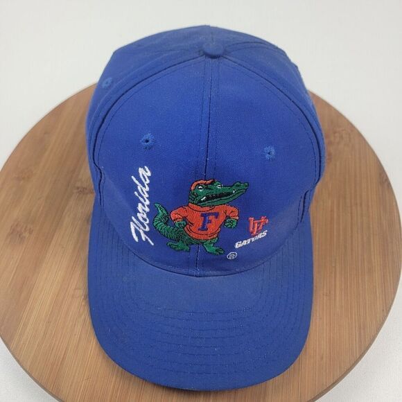Vintage Florida Gators Blockhead Snapback Hat 90s Front Row Rare Cap Logo - Picture 2 of 14